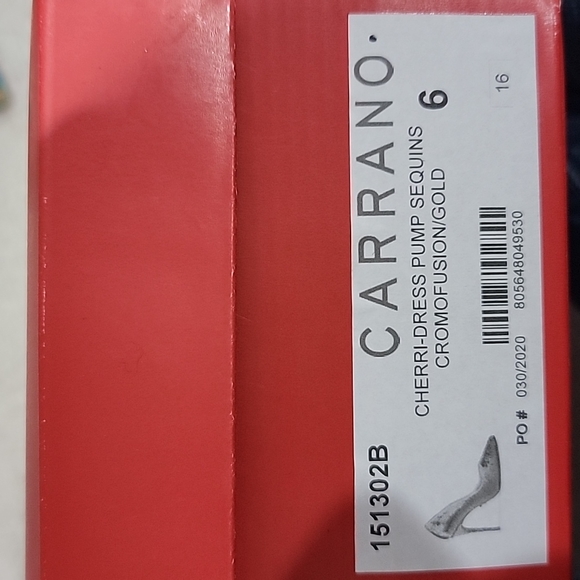 Carano Cherri- Dress Pump Sequins Size 6 - Picture 6 of 7